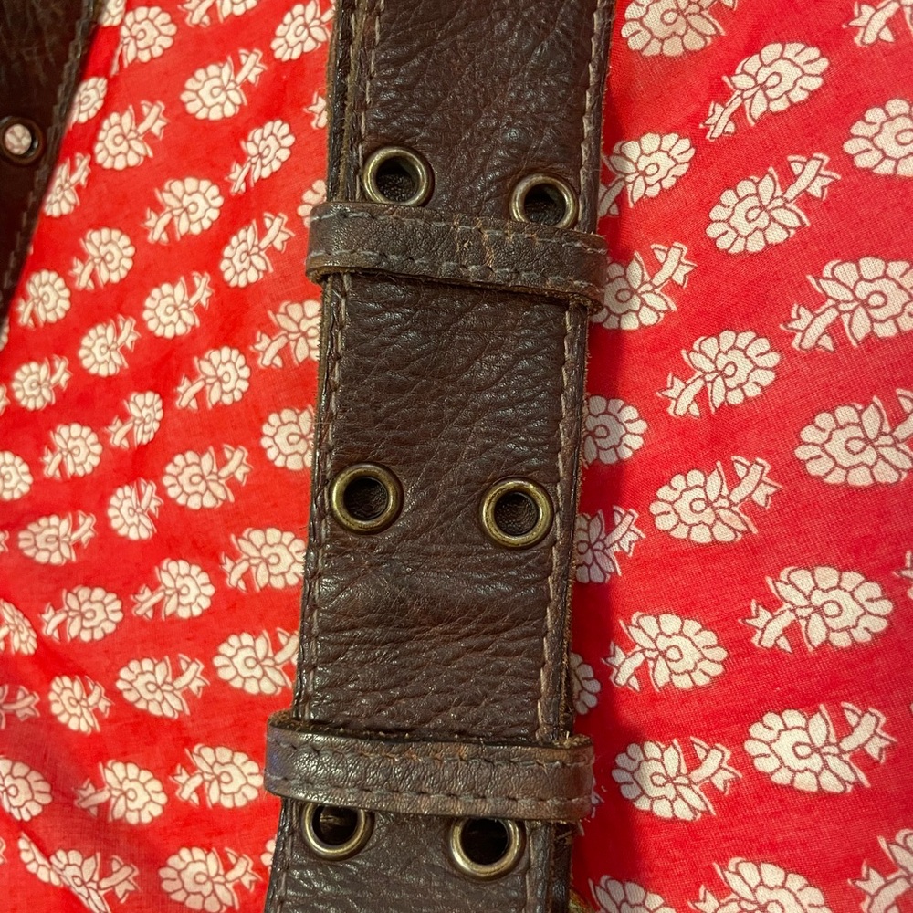 Free People Brown Leather Crossbody Bag - Picture 5 of 5